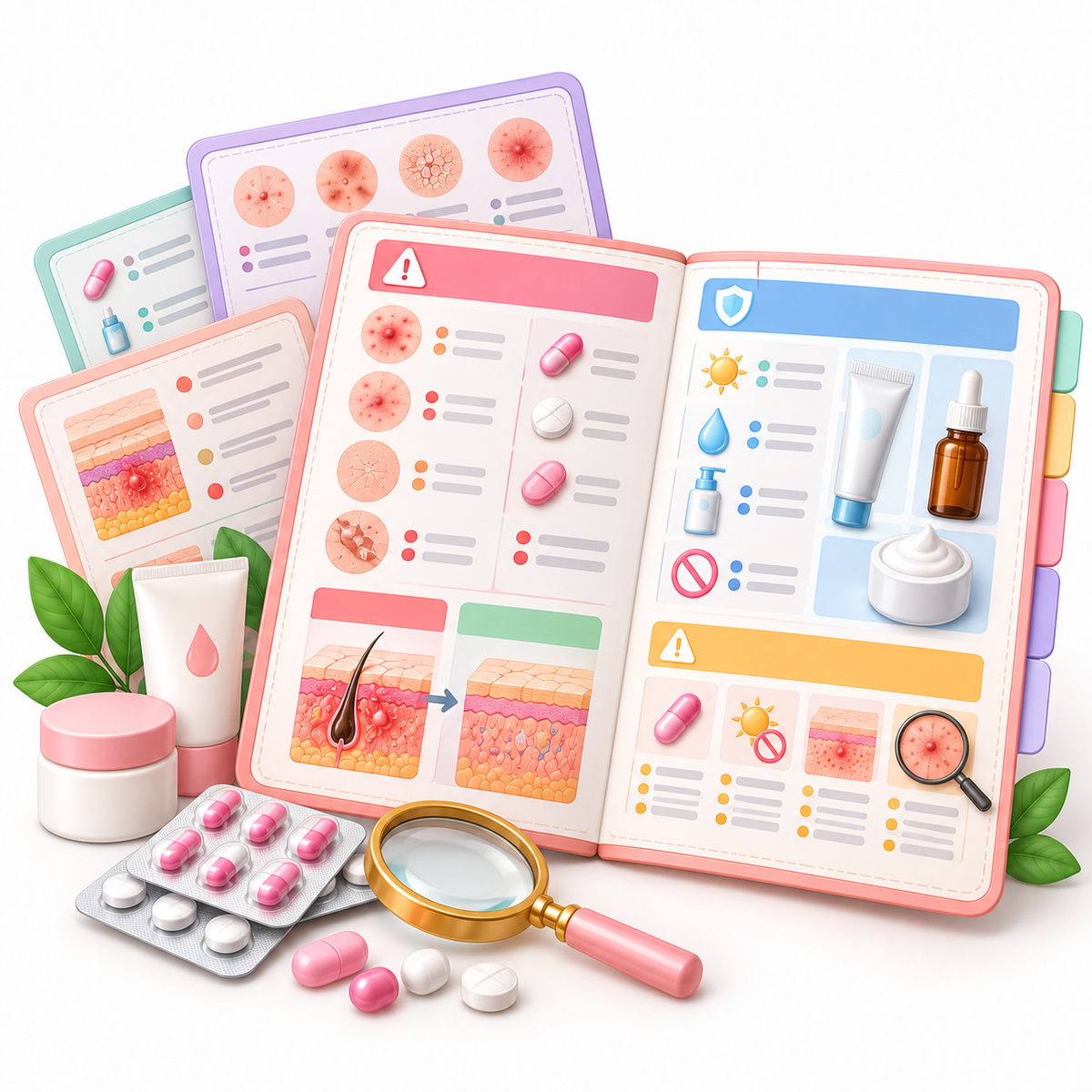 Dermatology Medicine Side Effects & Precautions Quick Guide