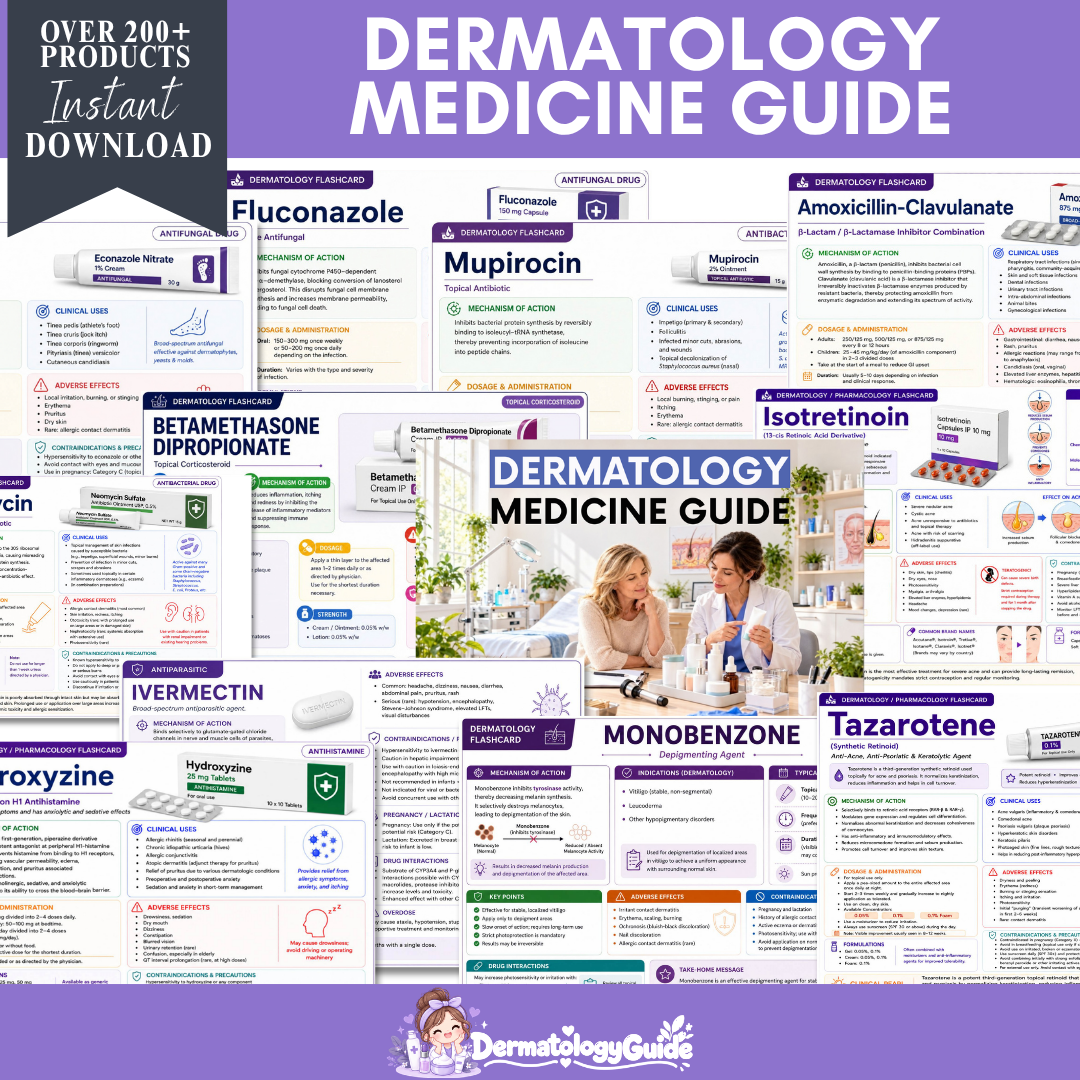 The Complete Dermatology Medicine Guide